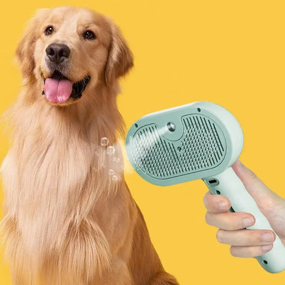 Pets Spray Hair Comb – Grooming Mist Brush for Dogs & Cats