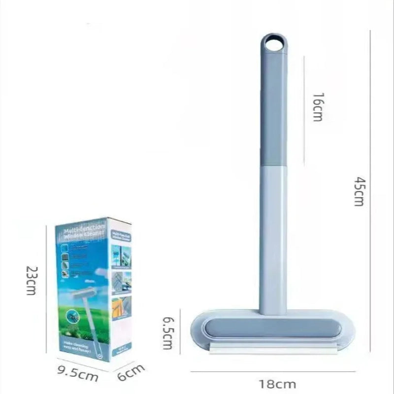 Wet and Dry Glass Window Cleaner – Multi-Surface Screen Cleaning Brush