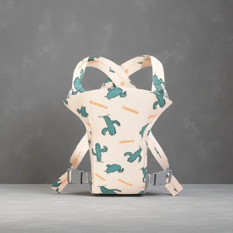 Multifunctional Baby Carrier with Waist Stool – Ergonomic Design for Comfort & Style (0–4 Years) Cactus