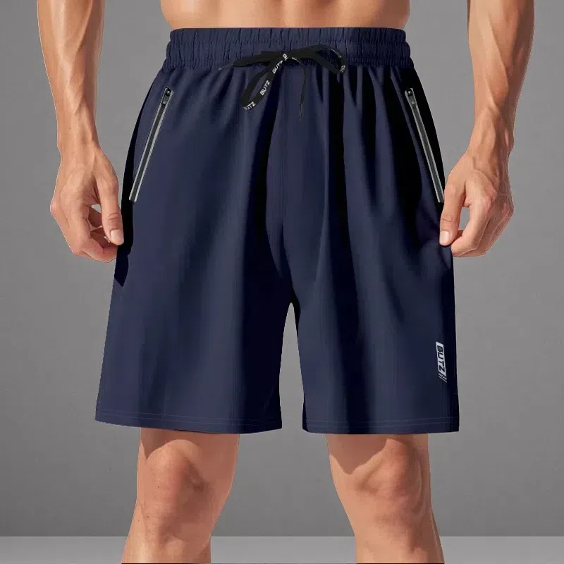 Men's Quick-Dry Luminous Casual Shorts – Loose Fit Micro Elastic Design