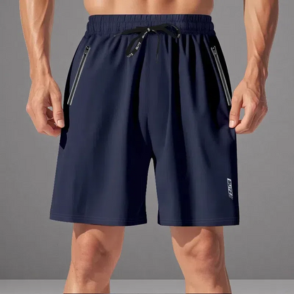 Men's Quick-Dry Luminous Casual Shorts – Loose Fit Micro Elastic Design