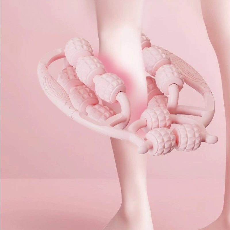 Ring Roller Small Leg Massage Machine – Double-Row Fitness & Body Shaping Massager