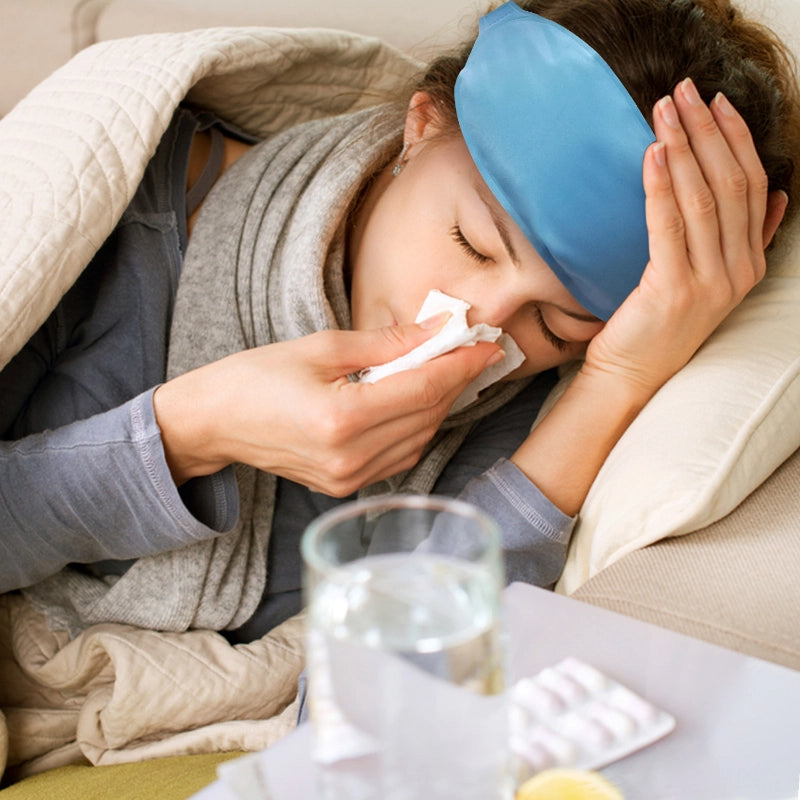 Cold & Hot Compress Gel Eye Mask – Soothing Sleep & Therapy Eye Cover