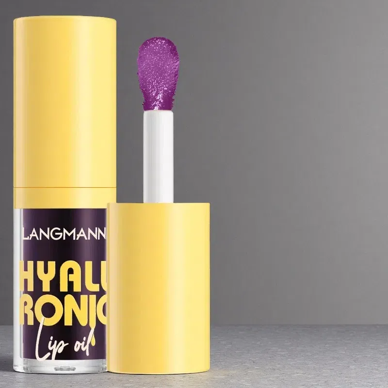 6 Colors Transparent Hyaluronic Acid Lip Balm Gloss – Moisturizing Tinted Lipstick 5 Blueberry