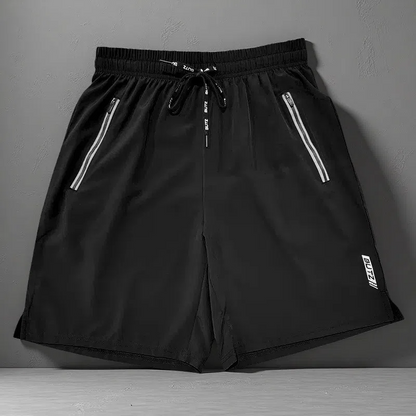 Men's Quick-Dry Luminous Casual Shorts – Loose Fit Micro Elastic Design