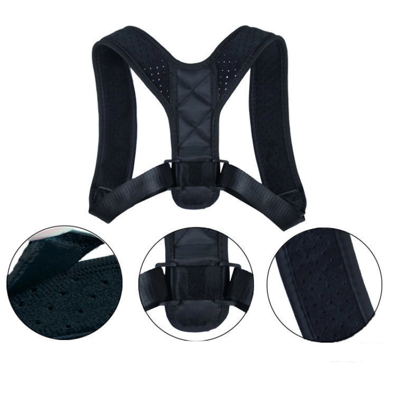 Adjustable Back Posture Correction Belt – Support for Spine Alignment & Comfort