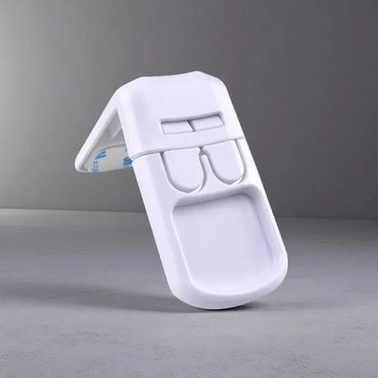 Child Safety Drawer Right Angle Lock – Secure ABS Childproof Lock for Cabinets and Drawers