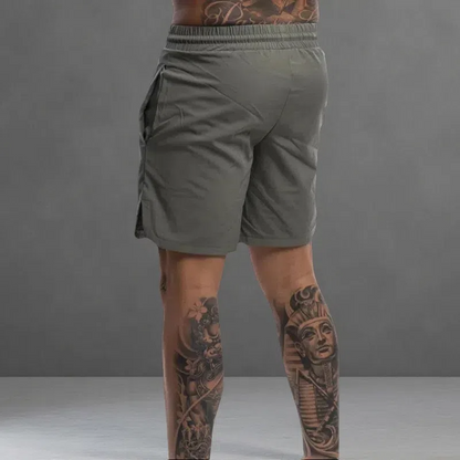 Men's Breathable Cotton-Blend Workout Shorts – Casual & Athletic Fit