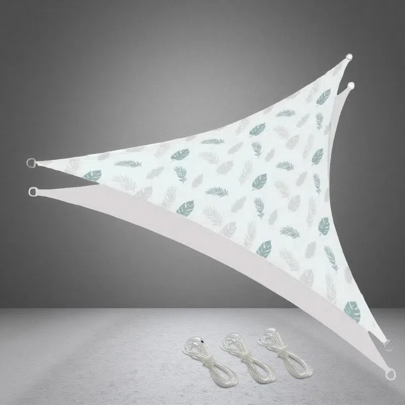 Triangle Sunshade Sail – Outdoor Garden Shade Canopy Stamp
