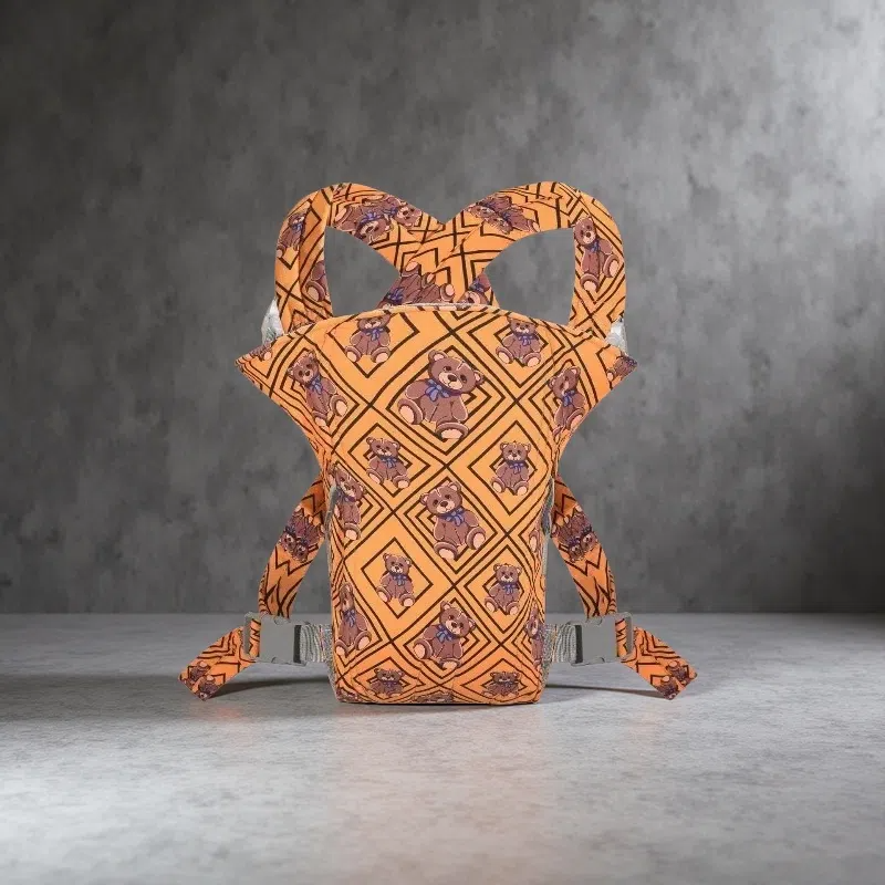 Multifunctional Baby Carrier with Waist Stool – Ergonomic Design for Comfort & Style (0–4 Years) Golden Bear