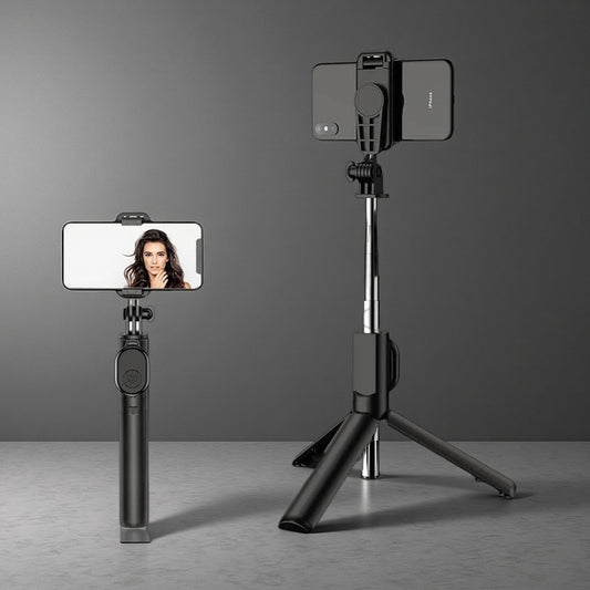 Bluetooth Selfie Stick Tripod – Compatible with iPhone & Android Classic style