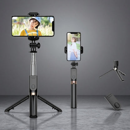 Bluetooth Selfie Stick Tripod – Compatible with iPhone & Android Standard