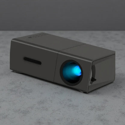 M100 Mini Portable LED Projector – Home Theater, Multiple Plug Standards Black American Standard