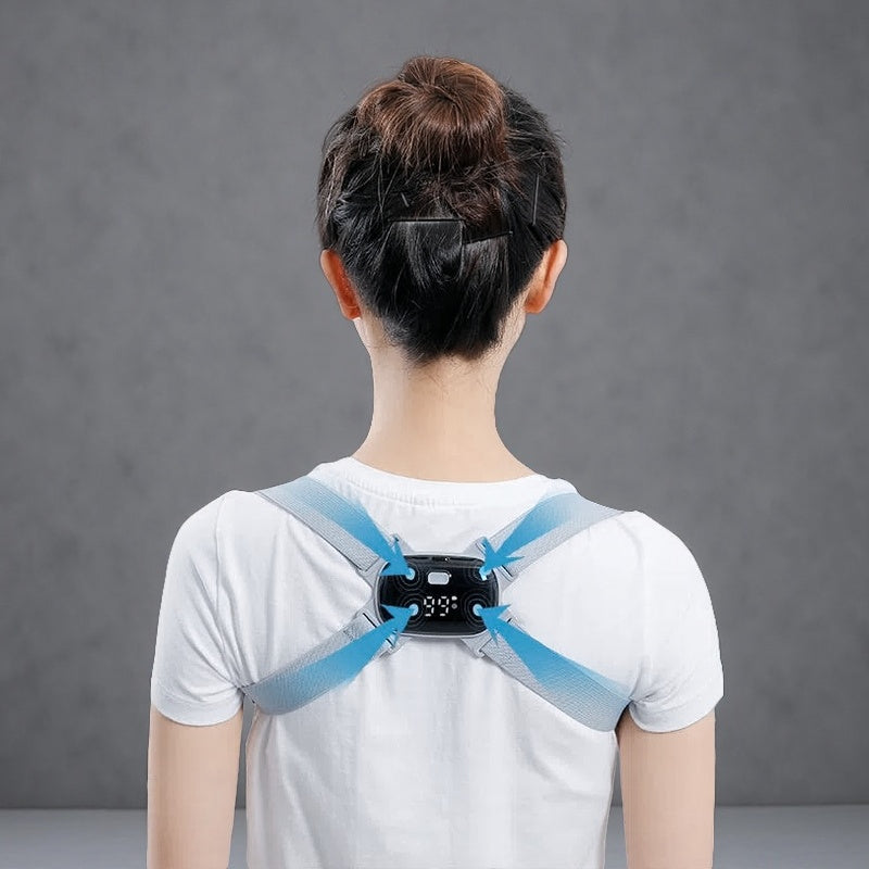 Smart Posture Corrector Belt with Sensor Reminder – Invisible Back Support for Adults & Children