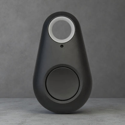 Water Drop Bluetooth Pet Finder – Anti-Dropping Tracker with Bi-Directional Positioning Black