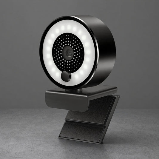 Private Model Beauty 4F Auto Focus USB HD Webcam – 2K Live Streaming with Night Vision Black USB3.0