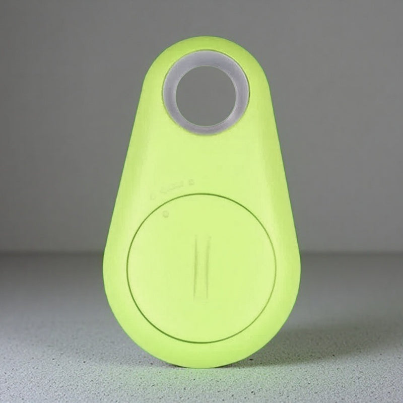 Water Drop Bluetooth Pet Finder – Anti-Dropping Tracker with Bi-Directional Positioning Green
