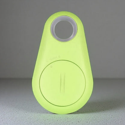 Water Drop Bluetooth Pet Finder – Anti-Dropping Tracker with Bi-Directional Positioning Green