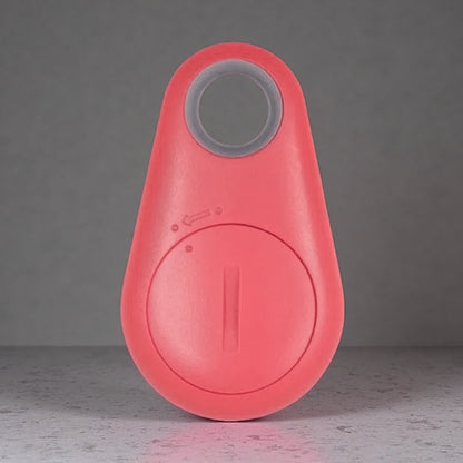 Water Drop Bluetooth Pet Finder – Anti-Dropping Tracker with Bi-Directional Positioning Red