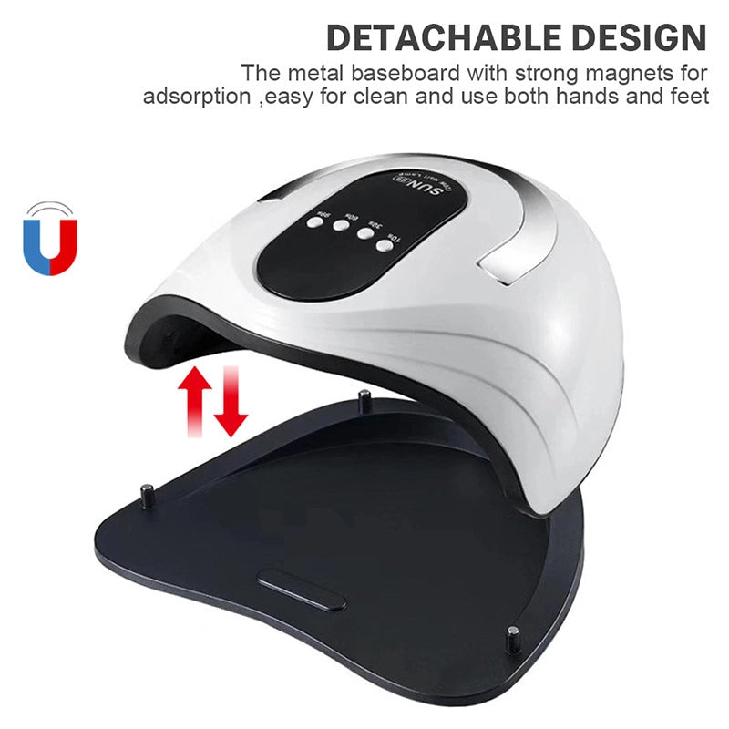 Nail Polish Glue Dryer – 120W High-Power LED UV Lamp