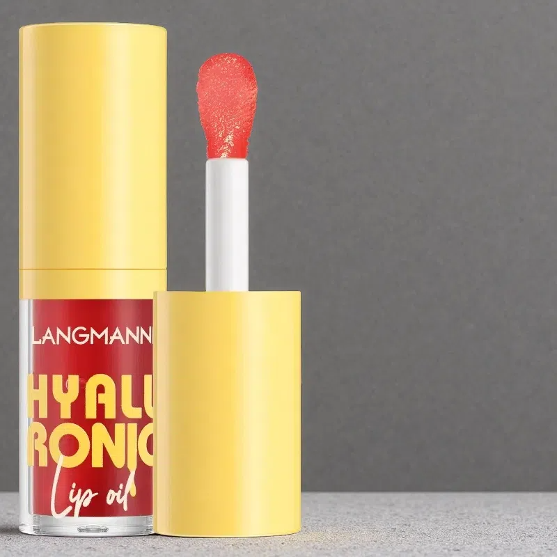 6 Colors Transparent Hyaluronic Acid Lip Balm Gloss – Moisturizing Tinted Lipstick 3 Cherry