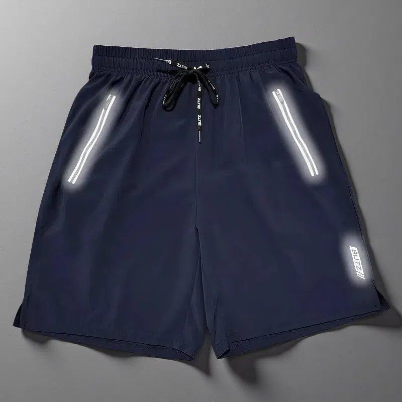 Men's Quick-Dry Luminous Casual Shorts – Loose Fit Micro Elastic Design