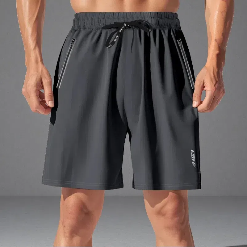 Men's Quick-Dry Luminous Casual Shorts – Loose Fit Micro Elastic Design