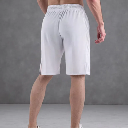 Breathable Quick-Dry Casual Sports Mesh Fabric Shorts – Lightweight Loose Fit with Micro Elasticity