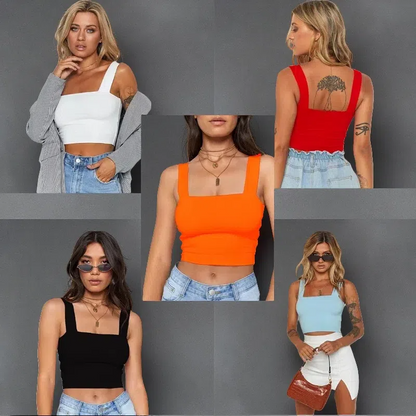Fashion Women's T-Shirt – Sexy Cropped Top for Casual & Streetwear Style