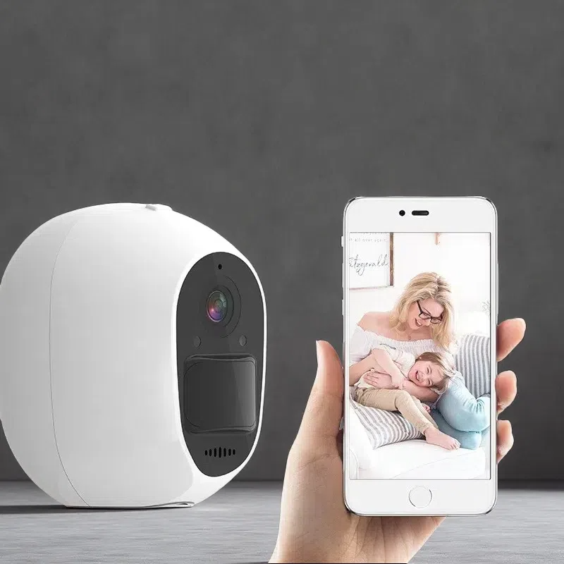 A6 Smart Baby Monitor Camera – 1080P WiFi/4G Remote Surveillance with Infrared Night Vision