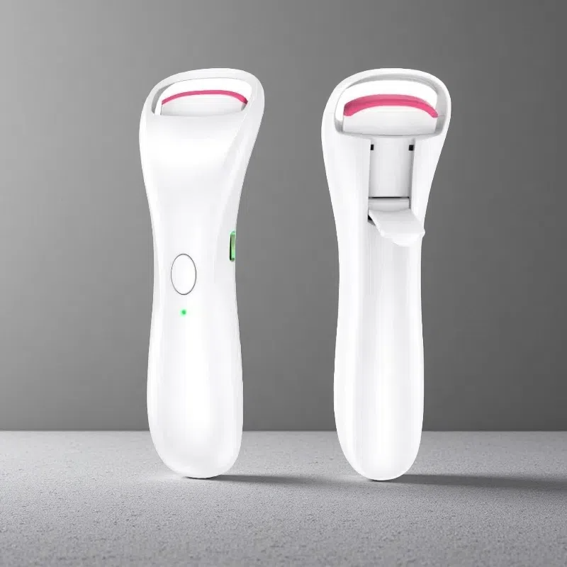 Electric Temperature-Control Eyelash Curler – Quick-Heat Lash Lifter for All-Day Hold