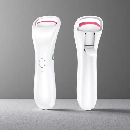 Electric Temperature-Control Eyelash Curler – Quick-Heat Lash Lifter for All-Day Hold