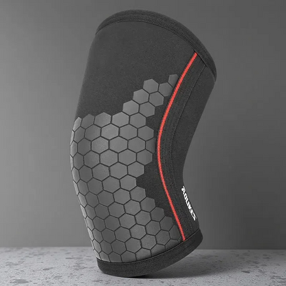 7mm Thick Neoprene Elbow Pad – Compression Arm Protector for Sports & Impact Support Honeycomb