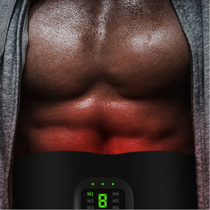 EMS Fitness Belt – Muscle Stimulator with USB Charging & Adjustable Fit
