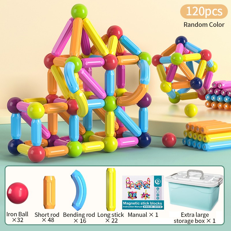 Magnetic Building Blocks Puzzle Set – Creative Educational Toy for Kids G