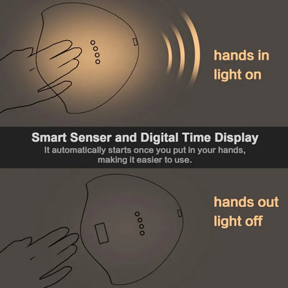 Nail Polish Glue Dryer – 120W High-Power LED UV Lamp