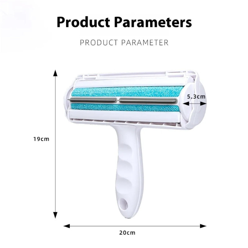 Portable Home Electrostatic Adsorption Pet Lint Roller – Reusable Fur & Hair Remover