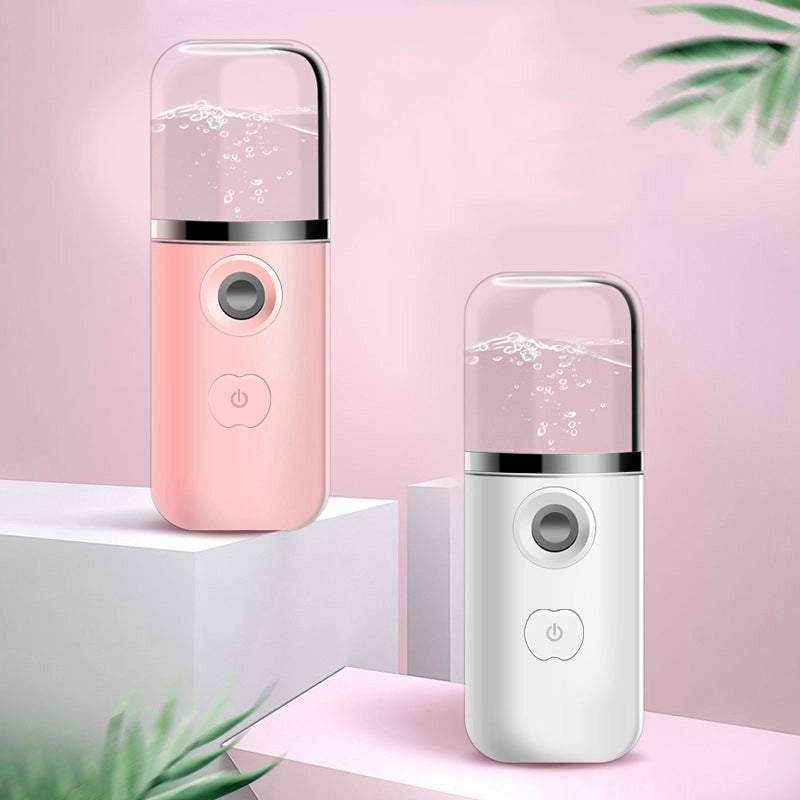 Household Handheld Face Care Beauty Spray Device – USB Nano Steaming Face Humidifier
