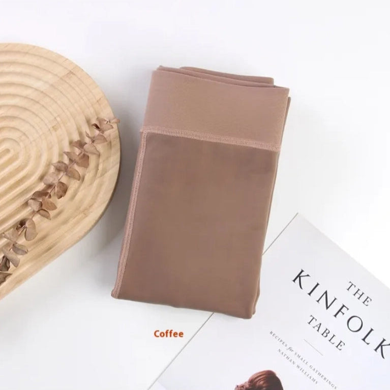 Women's Autumn & Winter Nude Feel Fleece-Lined Leggings – Invisible Shaping Thermal Pantyhose