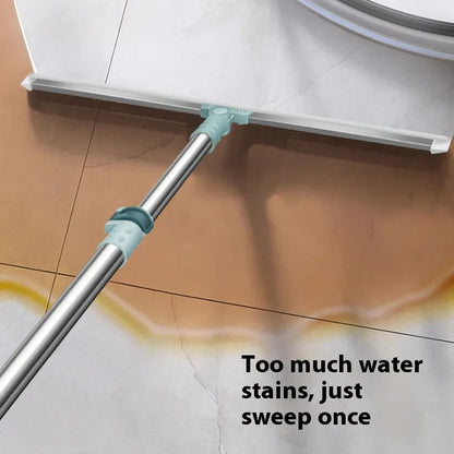 Household Portable Silicone Magic Broom – Telescopic & Compact Cleaning Tool