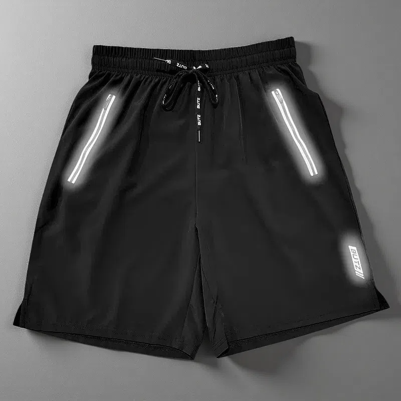 Men's Quick-Dry Luminous Casual Shorts – Loose Fit Micro Elastic Design
