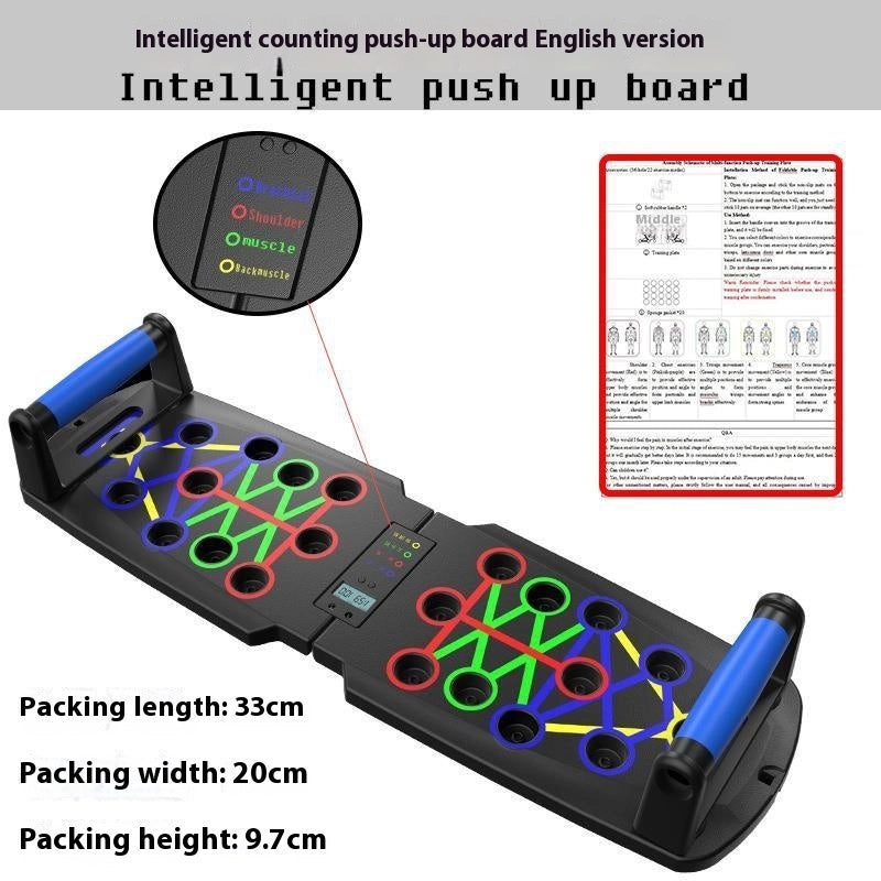 Home Multifunctional Push-Up Training Board – Full Upper Body Workout System