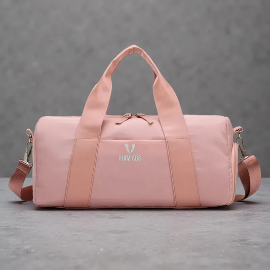 Gym Bag with Dry/Wet Separation – Stylish Crossbody for Short-Distance Travel & Yoga Sweet Powder