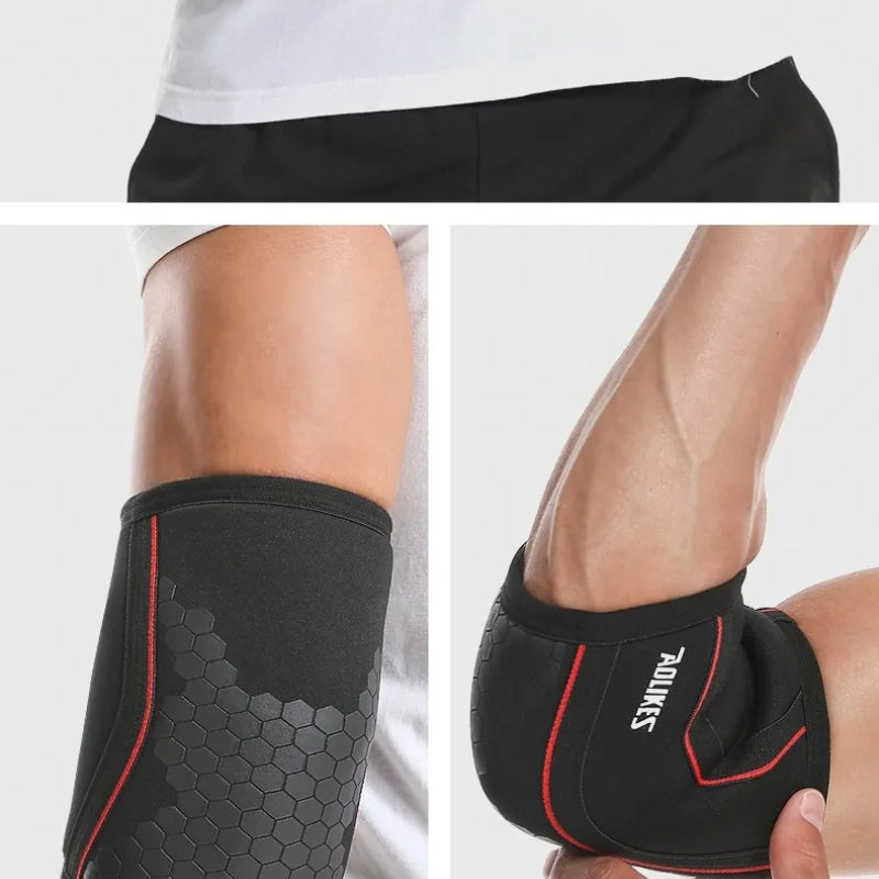 7mm Thick Neoprene Elbow Pad – Compression Arm Protector for Sports & Impact Support