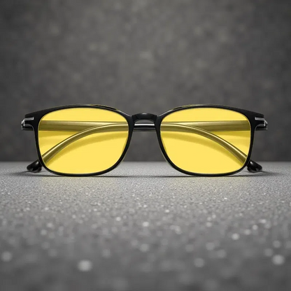 Ultralight TR90 Night Vision Glasses – Anti-Blue Light Eyewear for Men & Women
