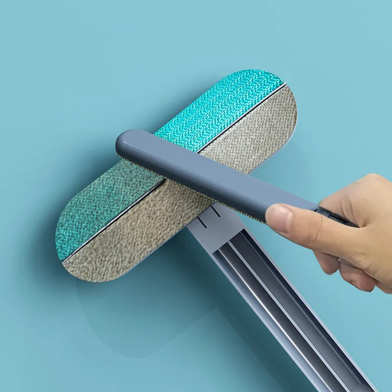 Wet and Dry Glass Window Cleaner – Multi-Surface Screen Cleaning Brush