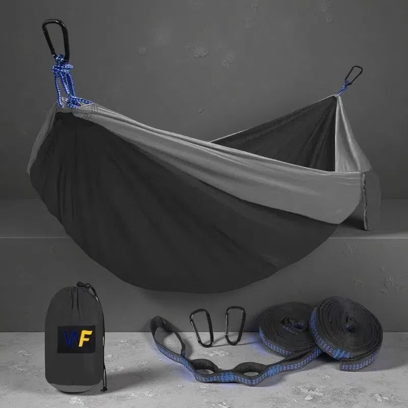 Outdoor Camping Hammock – Durable Parachute Cloth with Accessories