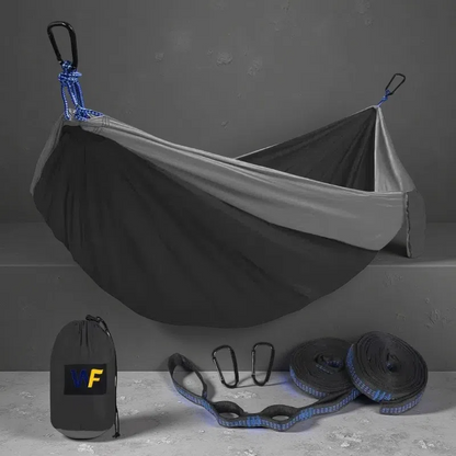 Outdoor Camping Hammock – Durable Parachute Cloth with Accessories