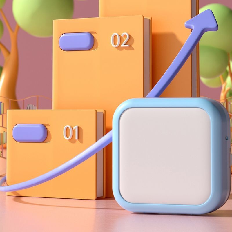 Mini Thermal Label Printer – Compact USB Sticker Printer for Students & Home Use