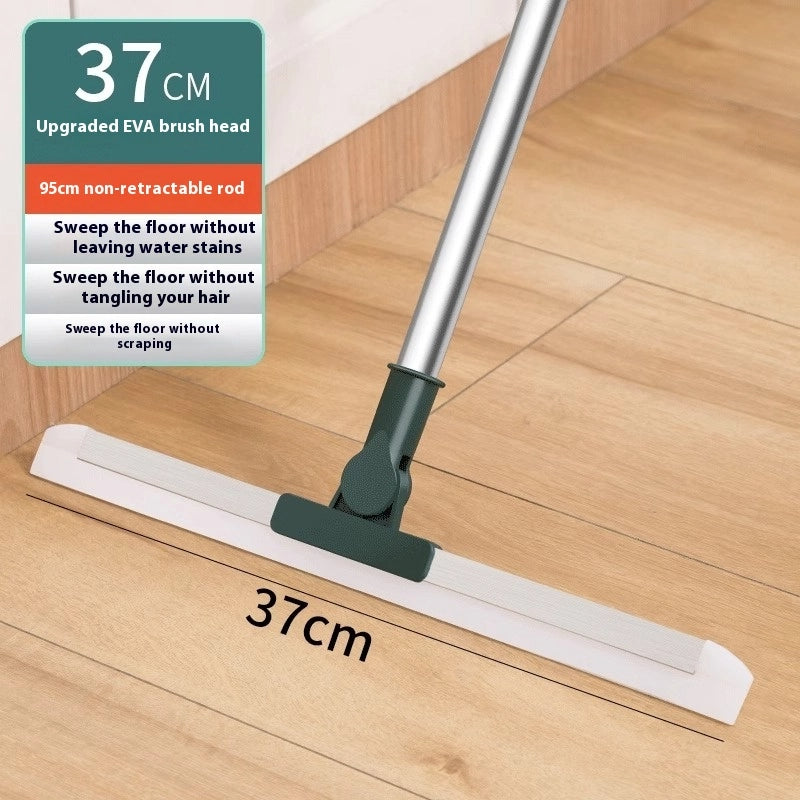 Household Portable Silicone Magic Broom – Telescopic & Compact Cleaning Tool Connecting Rod 37cm